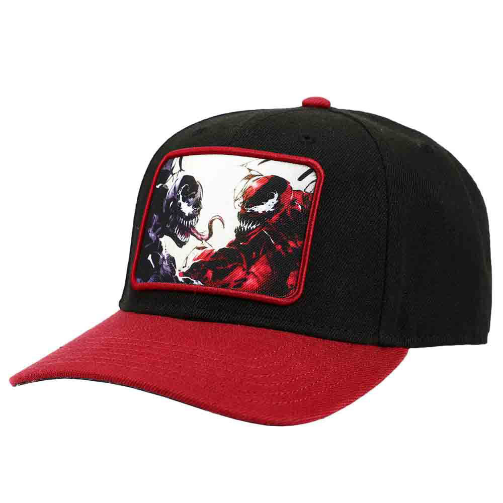 MARVEL VENOM VS. CARNAGE SUBLIMATED PATCH PRE-CURVED SNAPBACK