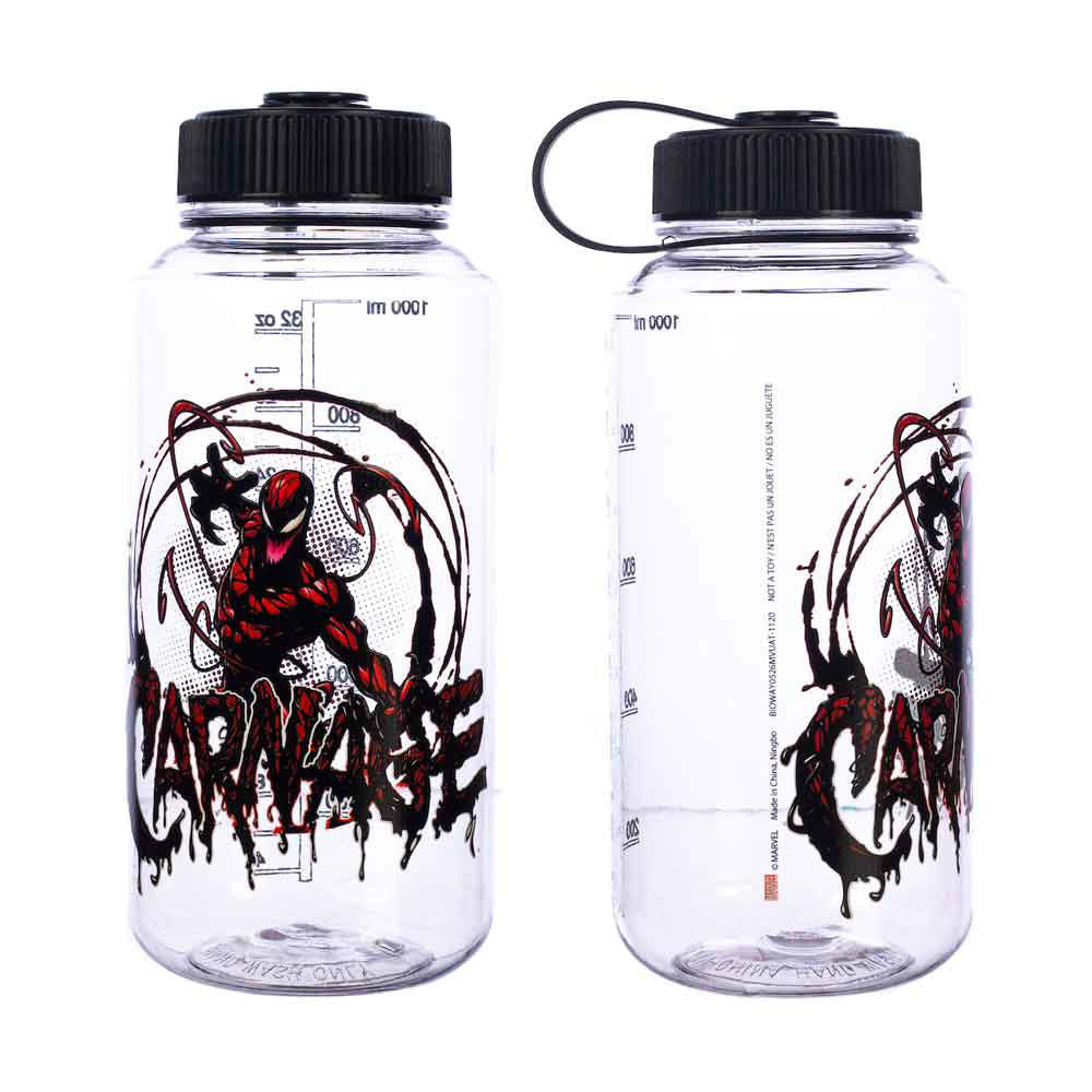 MARVEL CARNAGE 32 OZ. SINGLE-WALL TRITAN WATER BOTTLE