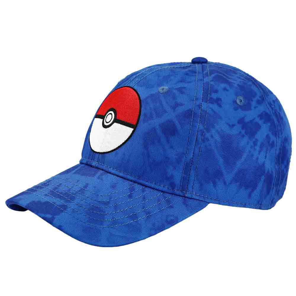 POKEMON POKEBALL BLUE TIE DYE HAT