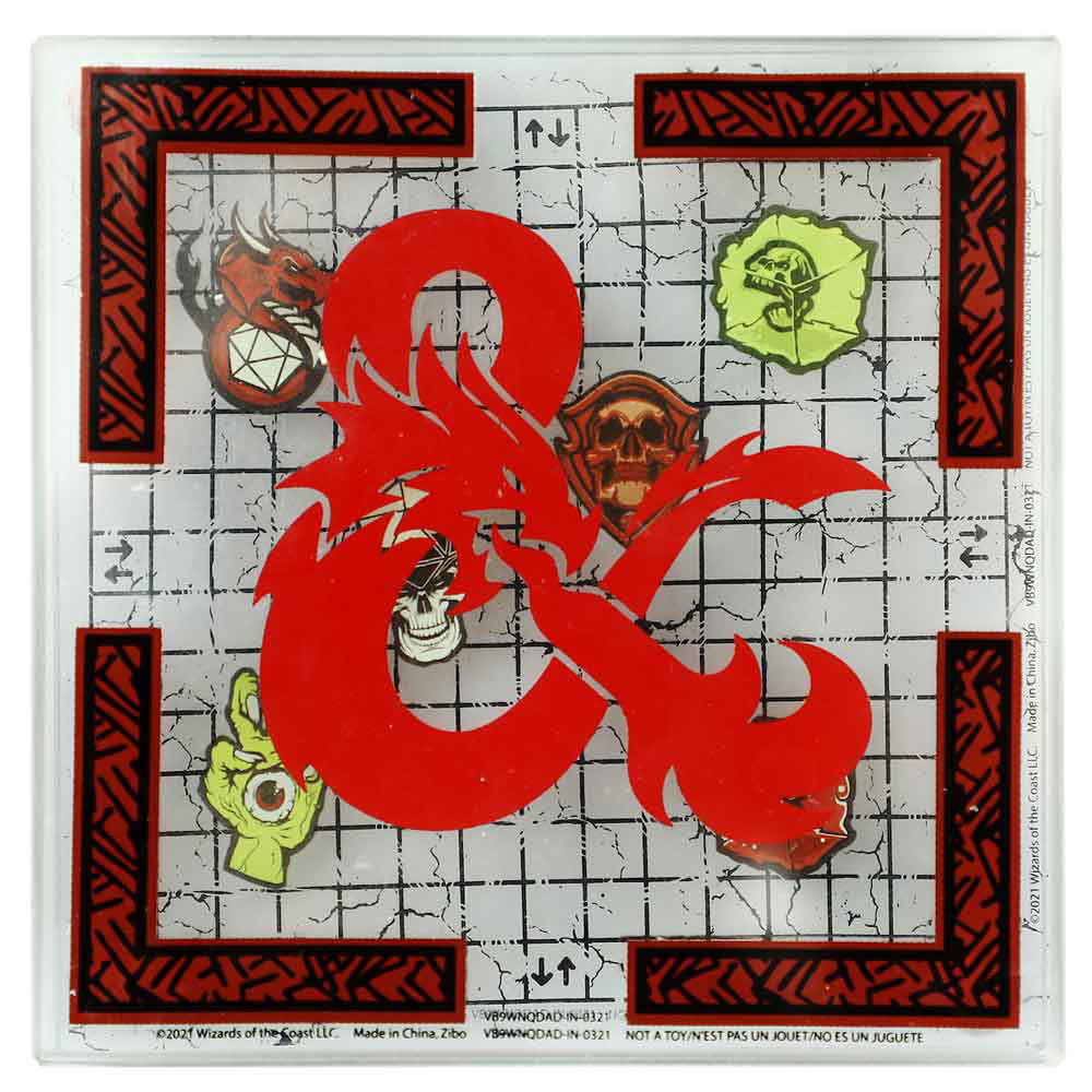 Dungeons & Dragons Stacking Glass Coasters Set of 4