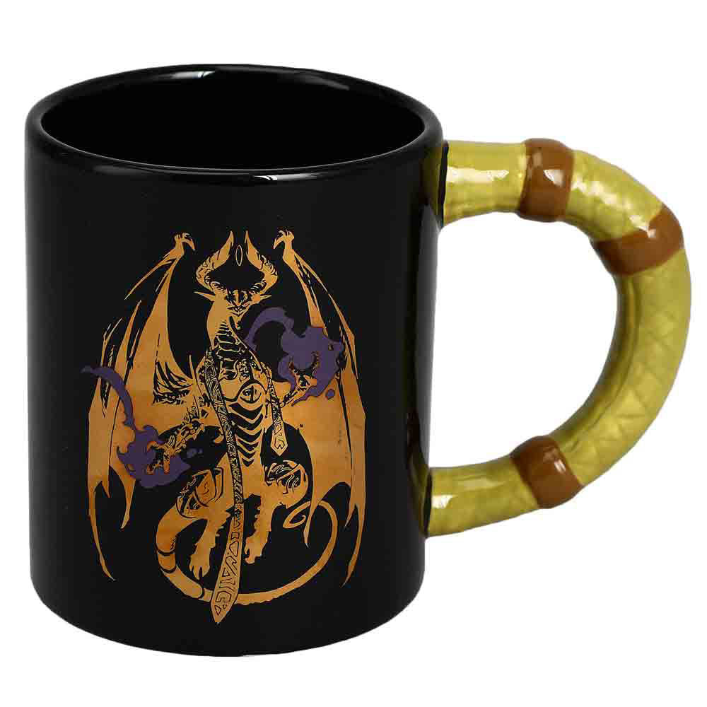 MAGIC THE GATHERING DRAGON SCULPTED CERAMIC MUG