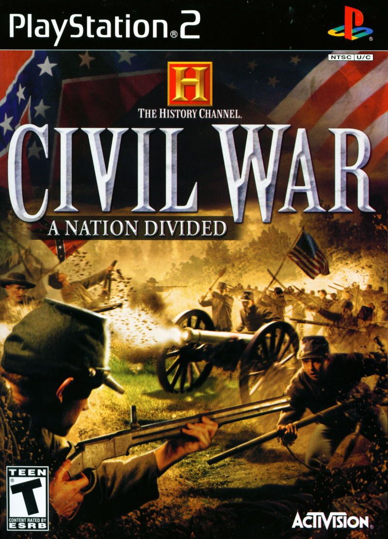 Civil War a Nation Divided - PlayStation 2