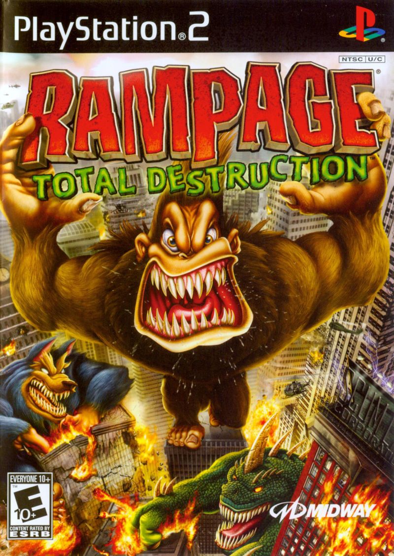 Rampage Total Destruction - PlayStation 2